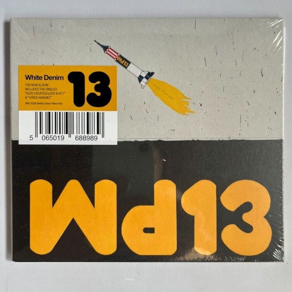 White Denim – 13 – Compact Disc, CD, Bella Union, 2026 NEW Import Indie Rock